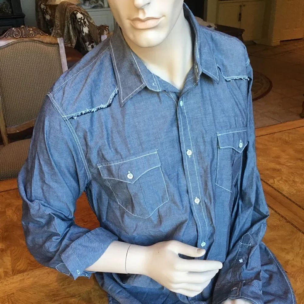 AMERICAN RAG Button Down Men's Shirt